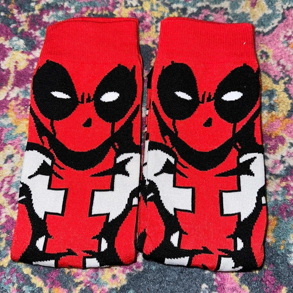 2 Cartoon Character Socks